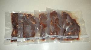 Vacuum packing ensures the meat will stay fresh for several months, although I doubt these mallard breasts will be waiting long.